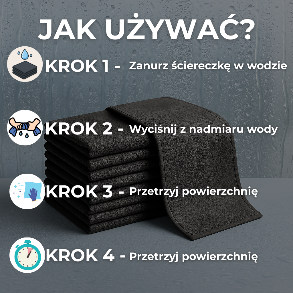 Clarisso na szkle i blacie